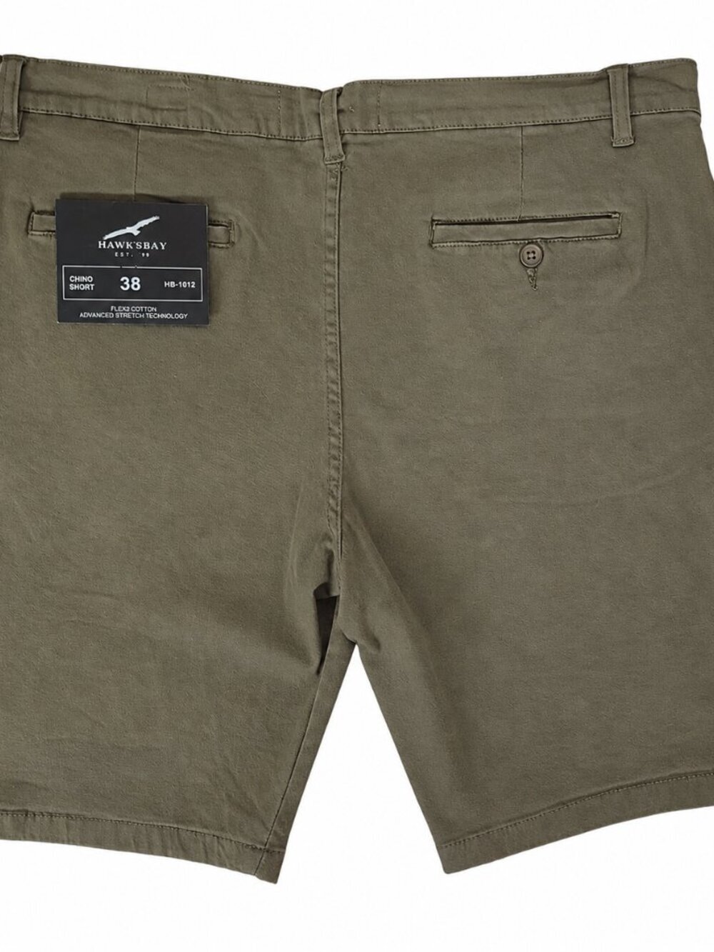 HAWK'S BAY Mens Chino Shorts Size 38 Flex Stretch Technology NWT - Picture 4 of 11